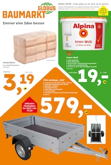 Globus-Baumarkt Prospekt der KW 42 "Immer eine Idee besser" Aktueller Globus-Baumarkt Prospekt "Immer eine Idee besser" Seite 1 von 10 Seiten
