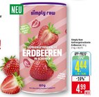 Gefriergetrocknete Erdbeeren Angebote von Simply Raw bei Marktkauf Göppingen für 4,44 €