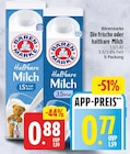 Die frische oder haltbare Milch von Bärenmarke für 0,77 € bei EDEKA im Angebot Die frische oder haltbare Milch von Bärenmarke im aktuellen EDEKA Prospekt