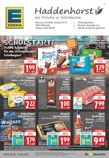 Aktueller EDEKA Prospekt "Aktuelle Angebote" Seite 1 von 24 Seiten für Bielefeld