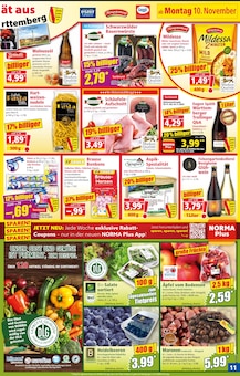Äpfel im aktuellen Norma Prospekt (Reutlingen) Äpfel im Norma Prospekt "Mehr fürs Geld" mit 18 Seiten (Reutlingen)
