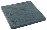 Dalle béton imitation ardoisé 50x50 cm Ép. 40 mm dans le catalogue Brico Dépôt