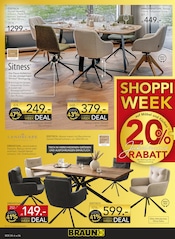 Aktueller BRAUN Möbel-Center Prospekt mit Bürostuhl, "BRAUN SHOPPING WEEK", Seite 6