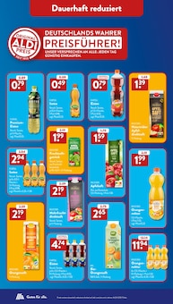 Orangensaft Angebot im aktuellen ALDI SÜD Prospekt auf Seite 4