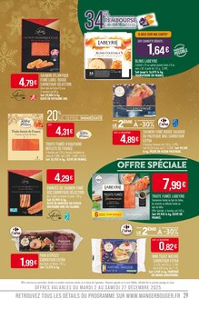 Promotion Foie Gras Cru dans le prospectus Supermarchés Match, valable du 02/12/2025 au 14/12/2025 Promo Foie Gras Cru dans le catalogue Supermarchés Match du moment à la page 29