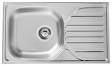 Promo Évier de cuisine inox lisse "Turing" - 1 cuve à 39,90 € dans le catalogue Brico Dépôt à Saint-Grégoire