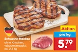 Schweine-Nacken im Netto Marken-Discount Prospekt Schweine-Nacken von im aktuellen Netto Marken-Discount Prospekt für 5,79 €