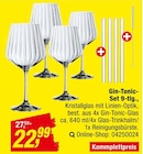 Aktuelles Gin-Tonic-Set 9-tlg. Angebot bei Opti-Megastore in Bremen ab 22,99 €