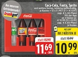 Aktuelle Coca Cola Angebote bei E center in Würselen Aktuelles Coca-Cola, Fanta, Sprite Angebot bei E center in Würselen ab 10,99 €