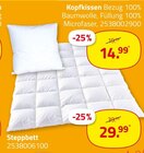 Kopfkissen für 14,99 € bei ROLLER im Angebot Kopfkissen im aktuellen ROLLER Prospekt