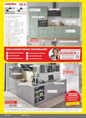 Aktueller Möbelzentrum Pforzheim Prospekt mit Küchenzeile, "WSV Teil 2", Seite 18