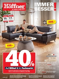 Höffner Prospekt "IMMER BESSER!" für Emsdetten, 28 Seiten, 14.10.2026 - 27.10.2026
