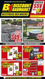 Aktueller B1 Discount Baumarkt Baumarkt Prospekt in Braschwitz und Umgebung, "BESTPREISE DER WOCHE!" mit 12 Seiten, 28.06.2025 - 04.07.2025