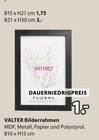VALTER Bilderrahmen Angebote bei JYSK Gronau für 1,00 €
