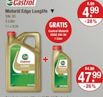 Motoröl Edge Longlife von Castrol im aktuellen V-Markt Prospekt für 4,99 €