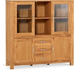 JYSK Vitrine HAGE 4 Türen 3 Schubladen eiche natur von Royal Oak für 450,00 € bei JYSK im Angebot JYSK Vitrine HAGE 4 Türen 3 Schubladen eiche natur von Royal Oak im aktuellen JYSK Prospekt