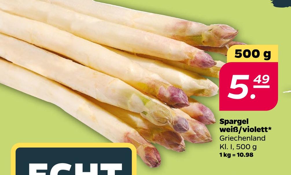 Spargel weiß/violett