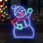 LED-Metall-Silhouetten Schneemann im Hornbach Prospekt LED-Metall-Silhouetten Schneemann von Lafiora im aktuellen Hornbach Prospekt für 19,99 €