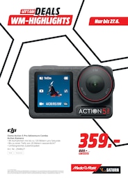 MediaMarkt Saturn Kamera im Prospekt MediaMarkt Saturn Kamera im Prospekt