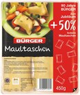 Maultaschen Angebote von BÜRGER bei Penny-Markt Ulm für 1,99 €