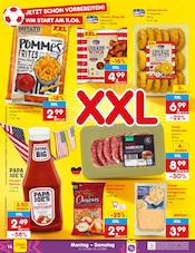 Tiefkühlkost im Netto Marken-Discount Prospekt in Augsburg Aktueller Netto Marken-Discount Prospekt mit Tiefkühlkost, "Aktuelle Angebote", Seite 16
