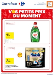 Prospectus Carrefour, "VOS PETITS PRIX DU MOMENT" à Corlay et alentours, 6 pages, 23/09/2025 - 29/09/2025 Catalogue Carrefour "VOS PETITS PRIX DU MOMENT" à Corlay et alentours, 6 pages, 23/09/2025 - 29/09/2025