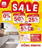 Aktueller Möbel Martin Möbel & Einrichtung Prospekt in Dahn und Umgebung, "SALE" mit 12 Seiten, 27.12.2025 - 04.01.2026