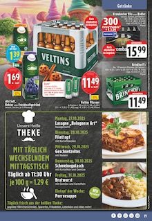 Krombacher im aktuellen EDEKA Prospekt (Hamm) Krombacher im EDEKA Prospekt "Aktuelle Angebote" mit 24 Seiten (Hamm)