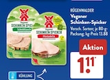 Veganer Schinken-Spicker Schnittlauch im ALDI SÜD Prospekt Veganer Schinken-Spicker Schnittlauch von Rügenwalder im aktuellen ALDI SÜD Prospekt für 1,11 €