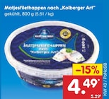 Aktuelle Matjes Angebote bei Netto Marken-Discount in München Aktuelles Matjesfilethappen nach „Kolberger Art“ Angebot bei Netto Marken-Discount in München ab 4,49 €