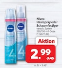 Haarspray im Angebot bei Markant Nordwest in Osnabrück Haarspray Angebote von Nivea bei Markant Nordwest Osnabrück für 2,99 €