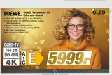 Aktuelles OLED TV stellar. 65 DR+ Alu-Black Angebot bei expert in Seevetal ab 5.999,00 €