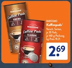Coffee Pads Crema Angebote von Barissimo bei ALDI SÜD Frankfurt für 2,69 €