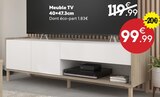 Meuble TV en promo chez Maxi Bazar Villemomble à 99,99 €