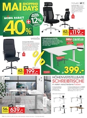 Aktueller Zurbrüggen Prospekt mit Bürostuhl, "MAI SHOPPING DAYS", Seite 46