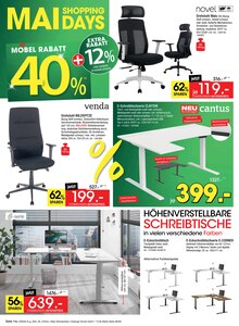 Bürostuhl im Zurbrüggen Prospekt "MAI SHOPPING DAYS" mit 48 Seiten (Mülheim (Ruhr))