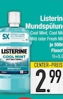 Cool Mint von Listerine im aktuellen EDEKA Prospekt für 2,99 €