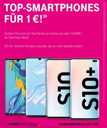 TOP-SMARTPHONES bei Telekom Shop in Coesfeld TOP-SMARTPHONES im Angebot bei Telekom Shop Coesfeld für 1,00 €
