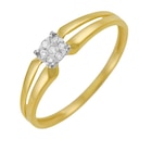 Promo Bague en 2 ors et diamants à 295,00 € dans le catalogue E.Leclerc à Jonzac