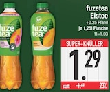 Teegetränk im EDEKA Prospekt Eistee von fuzetea im aktuellen EDEKA Prospekt für 1,29 €