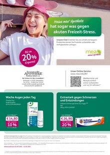 Aktueller mea - meine apotheke Prospekt "Unsere Mai-Angebote" Aktueller mea - meine apotheke Prospekt
