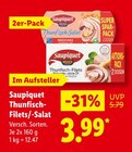 Thunfisch-Filets Angebote von Saupiquet bei Lidl Gummersbach für 3,99 €