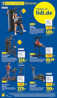 Laufband im Lidl Prospekt "LIDL LOHNT SICH" mit 68 Seiten (Leipzig)