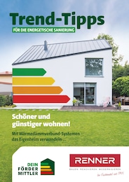 Renner Prospekt für Untermeitingen: "Trend-Tipps für die energetische Sanierung", 9 Seiten, 14.03.2025 - 23.03.2025