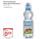Aktuelle Milch Angebote bei GLOBUS in Herne Aktuelles Baby’s World Babywasser Angebot bei GLOBUS in Herne ab 0,59 €