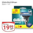 Aktuelles Mach3 Klingen Angebot bei GLOBUS in Braunschweig ab 19,99 €