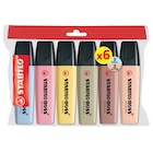 6 surligneurs Boss - STABILO en promo chez Carrefour Market 6 surligneurs Boss - STABILO dans le catalogue Carrefour Market