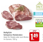 EDEKA - Schweine-Halsbraten Angebot im Prospekt Schweine-Halsbraten bei EDEKA im Prospekt "" für 1,49 €