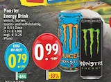 Aktuelles Energy Drink Angebot bei EDEKA in Erkelenz ab 0,79 €