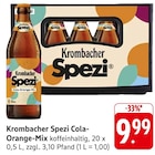 Aktuelle Krombacher Angebote bei E center in Albstadt Aktuelles Spezi Cola-Orange-Mix Angebot bei E center in Albstadt ab 9,99 €